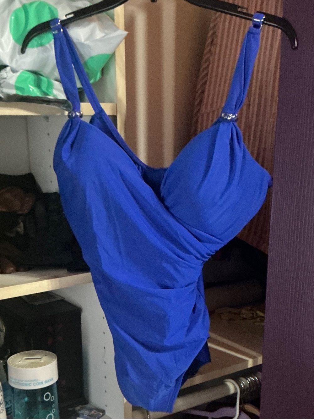 Miraclesuit Sapphire Blue One-Piece Swimsuit